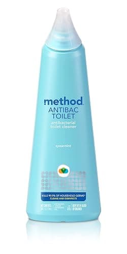 Method Antibacterial Toilet Bowl Cleaner, Spearmint, Kills 99.9% of Household Germs, 24 Fl Oz - Image 1