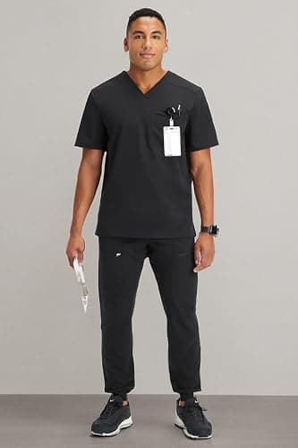 Fabletics Men's All-Shift 5-Pocket Scrub Jogger - MotionTech, 4-Way Stretch, Pocket-Packed, Lightweight, Semi-Slim Fit thumbnail 7