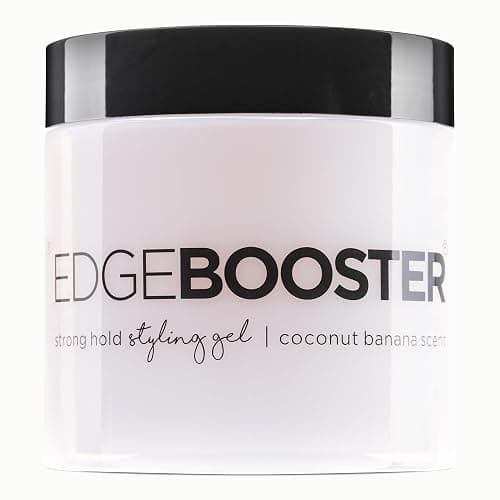 Style Factor EDGE BOOSTER® Strong Hold Styling Gel | Alcohol-Free Hair Gel with Camellia Sinensis Seed Oil for Curly, Wavy & Sleek Styles | Frizz Control, Long-Lasting and Flexible Hold (16.9oz) - Image 1