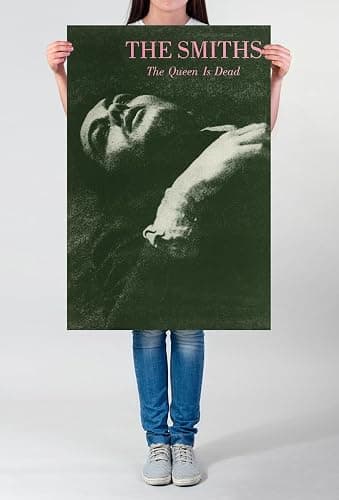 CINEMAFLIX The Smiths The Queen is Dead, Album Cover Poster Wall Art Measures 24 x 36 inches (unframed) thumbnail 2