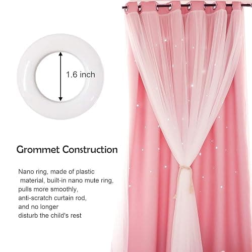 Pink curtains thumbnail 6