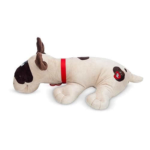 POUND PUPPIES Light Brown with Brown Short Ears Plush Toy thumbnail 4