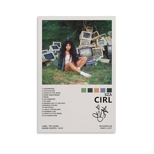 BATWHO SZA CTRL Poster Canvas Prints Poster Unframe:16x24inch(40x60cm) - Image 1