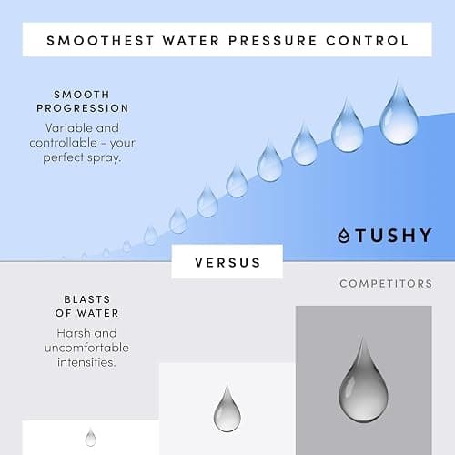 TUSHY Classic 3.0 Bidet Toilet Seat Attachment - A Non-Electric Self Cleaning Water Sprayer with Adjustable Water Pressure Nozzle, Angle Control & Easy Home Installation (Platinum) thumbnail 9