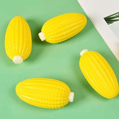 MSRRTUSY 2Pcs Corn Stress Relief Toys,Funny Cute Stretchy Squishy Toys,Squeeze Toy for Adults and Kids,Squishy Fidget Toys,Classroom Prizes,Party Favors, Birthday Gift, Goodie Bag Stuffers thumbnail 2