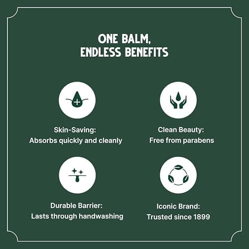 Bag Balm Vermont's Original Hand & Body Dry Skin Lotion with Shea Butter and Jojoba, Daily Hand Lotion for Dry Hands - Fragrance-Free, Non-Greasy Hand Moisturizer, Tube - 3oz, 2 Pack thumbnail 6