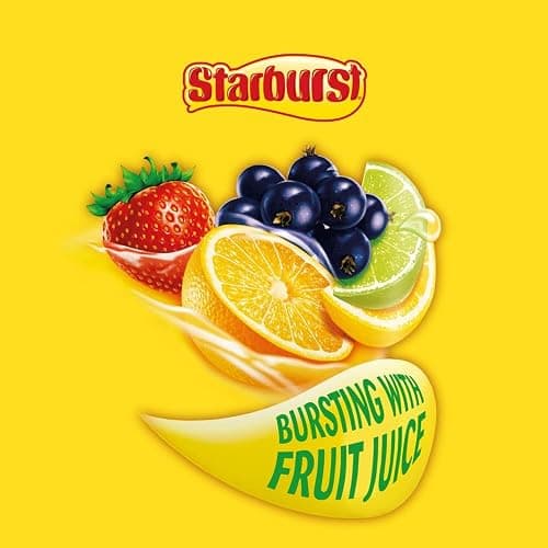 Starburst Minis Original Fruit Sweets, Family Size Pouch, 176 g thumbnail 4