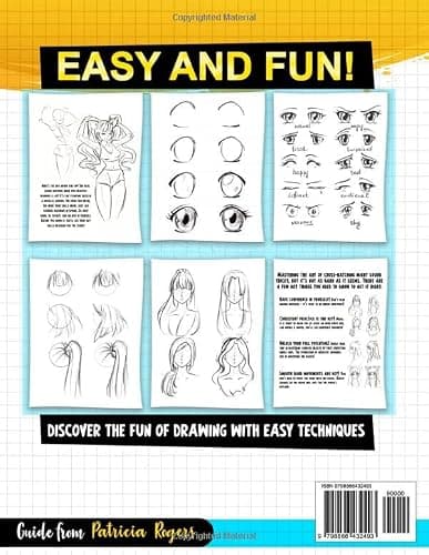 30 Days Drawing Anime Like an Artist: Cute Step-by-step Sketching Guide for Kids (How to Draw Guide for Beginners) thumbnail 2