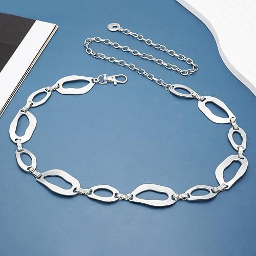 Suyi Waist Chain for Women Ladies Chunky Chain Belt for Dresses thumbnail 6