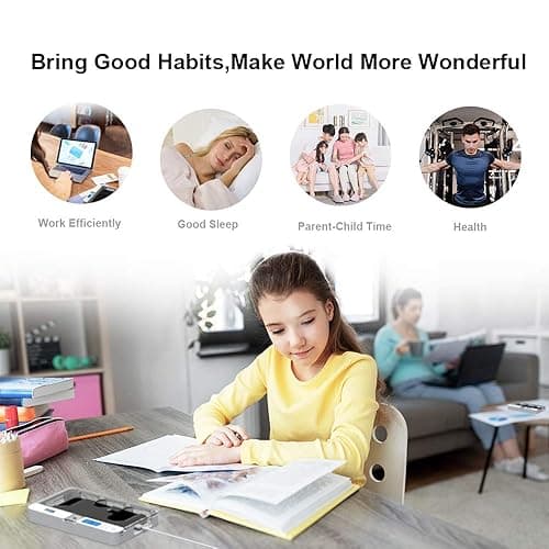 ySky Portable Smart Auto Phone Timer Lock Box for iPhone and Android Phones, Self-Control Timer Locker to Help Kids,Students, Adults Focus Back,Prevent Excessive Games, Mobile Phone Addiction(New) thumbnail 4