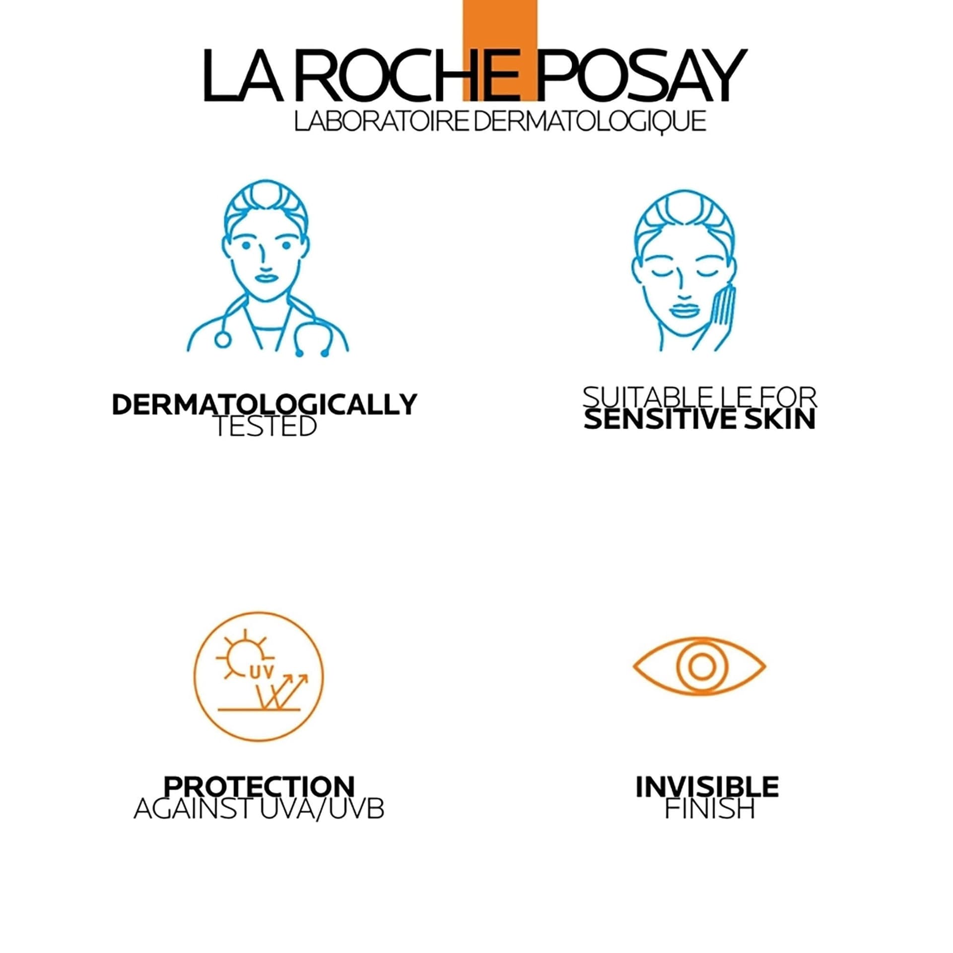 La Roche-Posay Sunscreen Lotion, Ultra-Light Fluid, Water Resistant, Invisible Fluid With SPF 50+, Non-Perfumed, Anthelios XL, 50ml thumbnail 9
