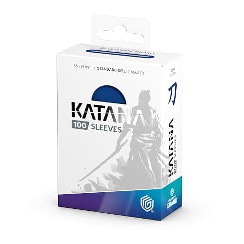 Ultimate Guard Katana Card Sleeves: 100 Standard Size TCG Sleeves, 66 x 91mm, Blue Bird Back, Tournament Quality, No PVC & Acid-Free, High Clarity thumbnail 3