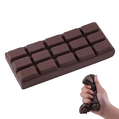 Anboor Slow Rising Chocolate Squishy Toys for Kids Food Foam Stress Squishes Cute Giant Squeeze Toy - Image 1