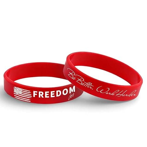 ColisPar 3 Pack Charlie Kirk Freedom Rubber Wristband Bracelet Band for Men Women, Charlie Kirk Merch Merchandise, Silicone Band I Am We Are All Charlie Kirk Now In Memory Of Charlie thumbnail 4