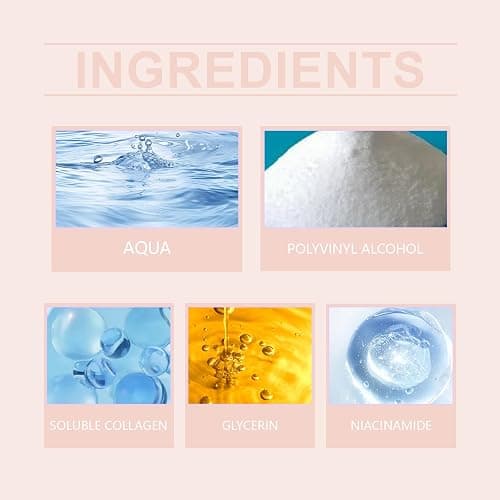 Collagen Night Wrapping Mask, Collagen Face Mask, Overnight Peel Off Facial Mask, Korean Skin Care, Boosts Elasticity & Hydration, Reduces Sagging & Dullness For Glowing Skin 75ml thumbnail 3