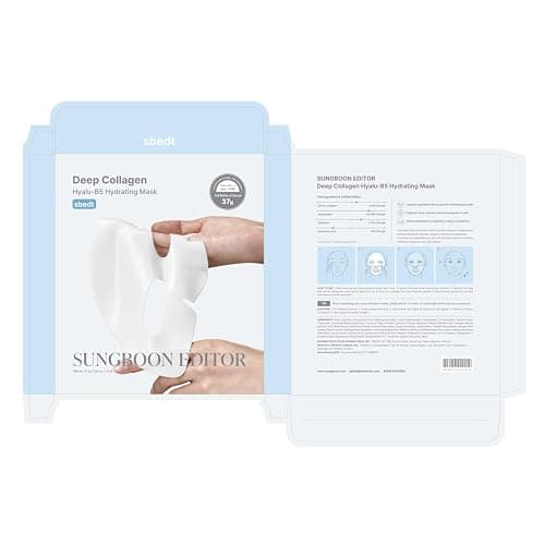 SUNGBOON EDITOR Deep Collagen Hyalu-B5 Overnight Hydrating Mask, 37g x 4ea thumbnail 9
