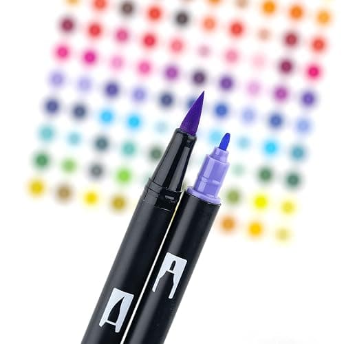 Tombow 56228 Dual Brush Pen Art Markers Sweetheart, Portrait, 1 Count (Pack of 6) thumbnail 4