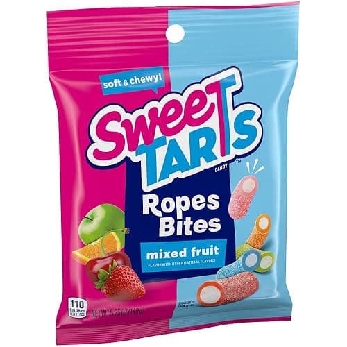 SweeTARTS Ropes Bites, 5.25 Ounce, Pack of 12 thumbnail 4