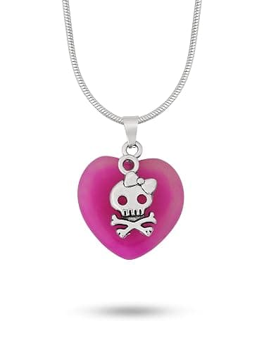 OJERRY Cute Funky Pendant Interchangable Snake Chain for Girl Women - Image 1