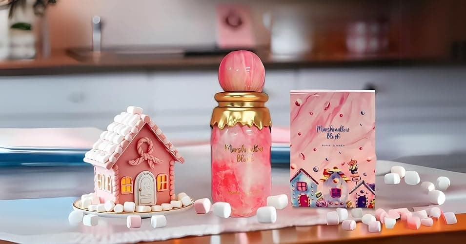 Paris Corner | Marshmallow Blush EDP | A Unique Gourmand Marshmallow Strawberry Perfume for Women | Long-Lasting Sweet Scent Fragrance for Daily Use (3.4 Fl Oz) thumbnail 3