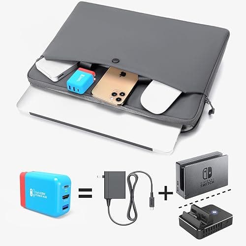 Mirabox 65W Portable Switch Dock Charger for Nintendo Switch, Compatible with OLED/Steam Deck/ROG Ally/Samsung Dex/iPad/MacBook, 4K 60Hz USB C TV Docking Station, with Charging and HDMI Output thumbnail 6
