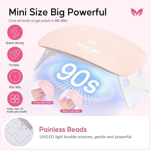 Poly Gel Nail Kit for Beginners: 15 Colors Gel Extension Nail Starter Kit with Slip Solution U V Light for Women Girls at Home DIY thumbnail 6