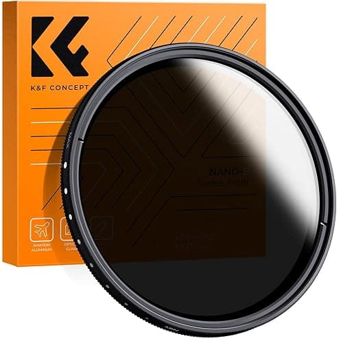 K&F Concept B-Series 67 mm ND Filter Variable ND2-ND400 (1-9 Stop) Slim Neutral Density Filter - Image 1