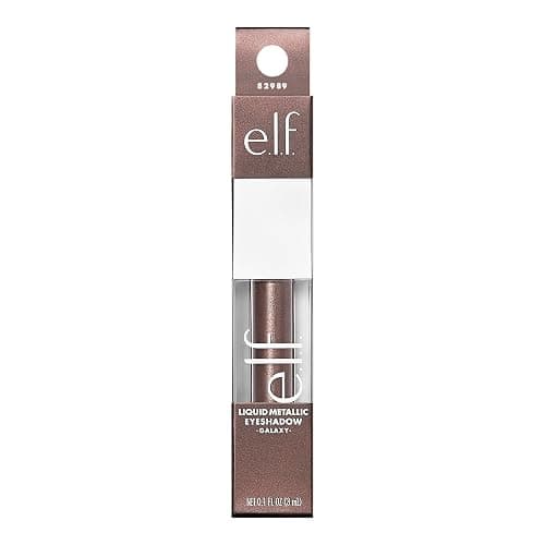 e.l.f. Liquid Metallic Eyeshadow, Quick-Drying, Long-Lasting, Gel-Based Formula For One-Swipe Pigmented Coverage, Vegan & Cruelty-Free, Galaxy thumbnail 4