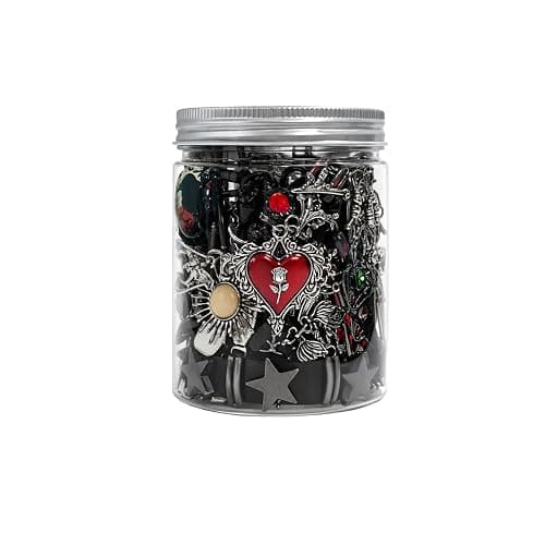 SMUOBT Mystery Jewelry Jar Bundle - 40-45 Piece Surprise Jewelry Box for Women,Gift Set (Necklace, Earrings, Rings,Kracelet,Keychain, Hair Clip) - Unique Birthday Gift for Her, - Image 1