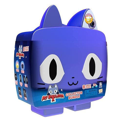 Pet Simulator X - Blue Iridescence Cat Collector Bundle (Mystery Case w/ 8 Items, Series 1) [Online Exclusive] [Includes DLC] thumbnail 2