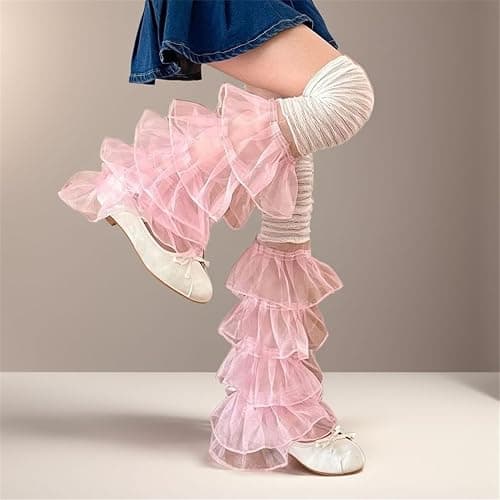 Sup-Coente Cute Leg Warmers for Women Y2k Alt Scene Goth Fashionable thumbnail 5