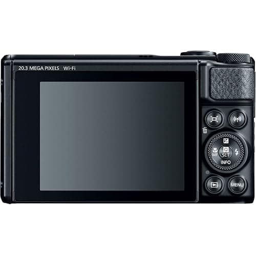 Canon PowerShot SX740 HS Digital Camera (Black) 4PC Bundle - Includes 64GB SD Memory Card + Padded Carrying Case + Microfiber Cleaning Cloth thumbnail 5