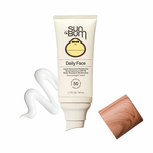 Sun Bum Daily SPF 50 Face Sunscreen Lotion - Broad Spectrum Moisturizing Facial Sunscreen with Vitamin E - Vegan and Hawaii 104 Act Compliant (Without Octinoxate & Oxybenzone) - Travel Size 1.7 oz thumbnail 2
