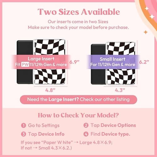 Kaciola 12PCS Inserts Cardstock and 4PCS Charms for E-reader with 50PCS Stickers for Insert, 6.2"x4.3" Dark Romance Theme Back Cover Accessories for E-Reader Basic, Gifts for Booklovers thumbnail 5