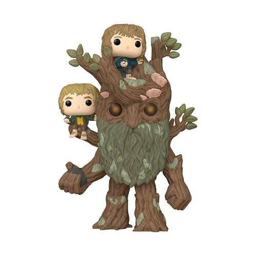 Funko Pop! Super: LOTR - Pippin Took - Treebeard with Mary & Pip - Lord of The Rings - Figurine en Vinyle à Collectionner - Idée de Cadeau - Produits Officiels - Movies Fans thumbnail 3