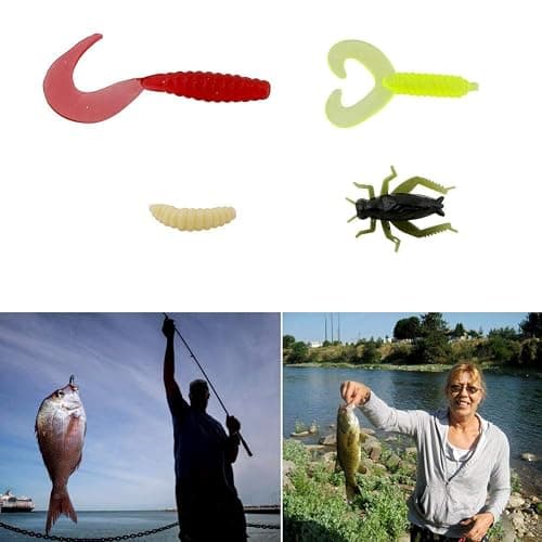 Vicloon 120 PCS Fishing Lures Mixed Including Spinners,VIB,Treble Hooks,Single Hooks,Swivels,Pliers and Tackle Box thumbnail 3