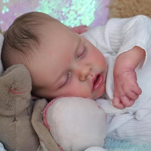RXDOLL Reborn Baby Dolls Silicone Full Body Vinyl Twins Boys 18 inch Waterproof Lifelike Twin Baby Dolls that Look Real Life Full Silicone Reborn Dolls Twins Boys Xmas Gifts thumbnail 5