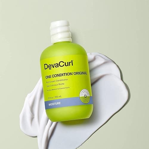 DevaCurl One Condition Original Rich Cream Conditioner | Control and Reduces Frizz | Fights Tangles | Leaves Curls Nourished thumbnail 2