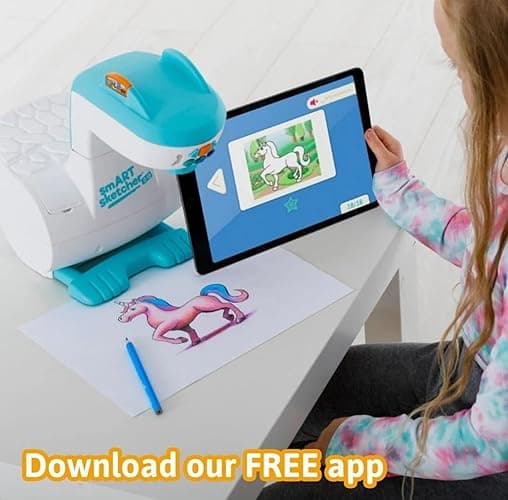 smART Sketcher 2.0 Projector, Drawing and Tracing Projector for Kids, Educational Arts & Crafts Toy, Art Gift for Boys and Girls Ages 5+ thumbnail 4