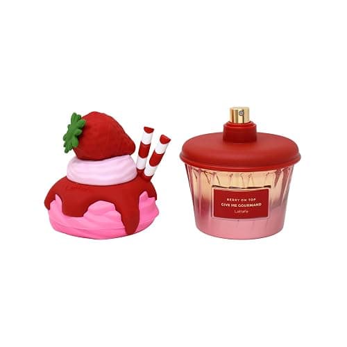 Lattafa Berry On Top Eau de Parfum, Give Me Gourmand Collection, Fruity Berry & Vanilla Cream Scent, Spray Form, 75ml thumbnail 3