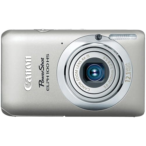 Canon PowerShot ELPH 100 HS 12.1 MP CMOS Digital Camera with 4X Optical Zoom (Silver) thumbnail 3