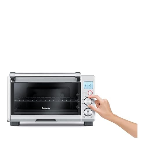 Breville BOV650XL the Compact Smart Oven Countertop Toaster Oven, Brushed Stainless Steel thumbnail 2