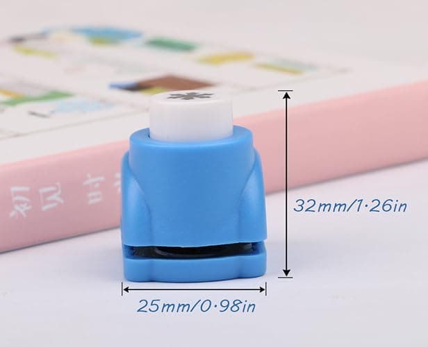 Craft Punches 20pcs, Katfort Hole Punch Shapes 20 Patterns, Craft Hole Punch Shapes, Shape Paper Punch Set for Crafts for Adults for DIY Scrapbooking Nail Art Craft Punchers Supplies thumbnail 2