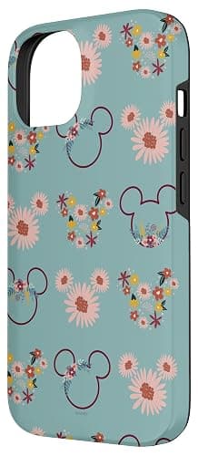 iPhone 14 Disney Mickey Mouse Flowers and Daisy Print Case thumbnail 2