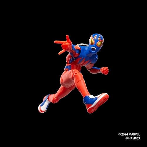 Marvel Legends Series Spider-Boy, Retro Comics Collectible 6-Inch Scale Action Figure | Marvel Legends Retro 6 Inch Action Figure Spider-Man Wave 5 - Spider-Boy thumbnail 5