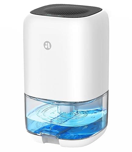 Dehumidifier, 35 OZ Small Dehumidifiers for Bedroom for Home, Quiet with Auto Shut Off, Dehumidifiers for Bedroom (280 sq. ft), Bathroom, RV, Closet, White - Image 1