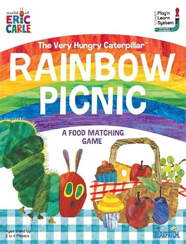 The Very Hungry Caterpillar Rainbow Picnic Color Matching Game, Ages 3+ thumbnail 2