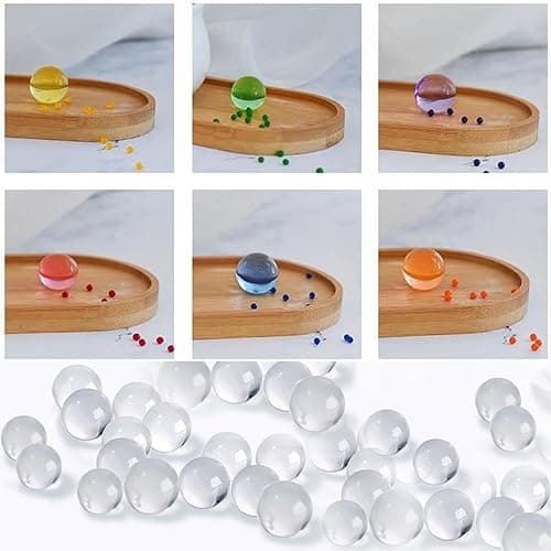 20000 Pièces Water Beads Colorful,Biodegradable Balls,Gel Soil Mud Bead,Vase Filler,Decorative Water Balls,Filled Decoration Home Accessories,and Craft for Stress Relief,Decoration (100g Pack) - Colourful thumbnail 7