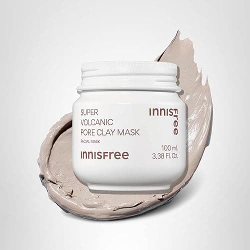 Innisfree Super Volcanic Clay Mask, Premium Korean Skincare with AHA and Natural Clusters for Deep Pore Detox, Gentle Exfoliation, Oil Control thumbnail 9