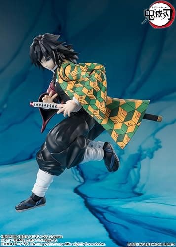 TAMASHII NATIONS - Demon Slayer: Kimetsu no Yaiba - Giyu Tomioka S.H.Figuarts Action Figure thumbnail 7